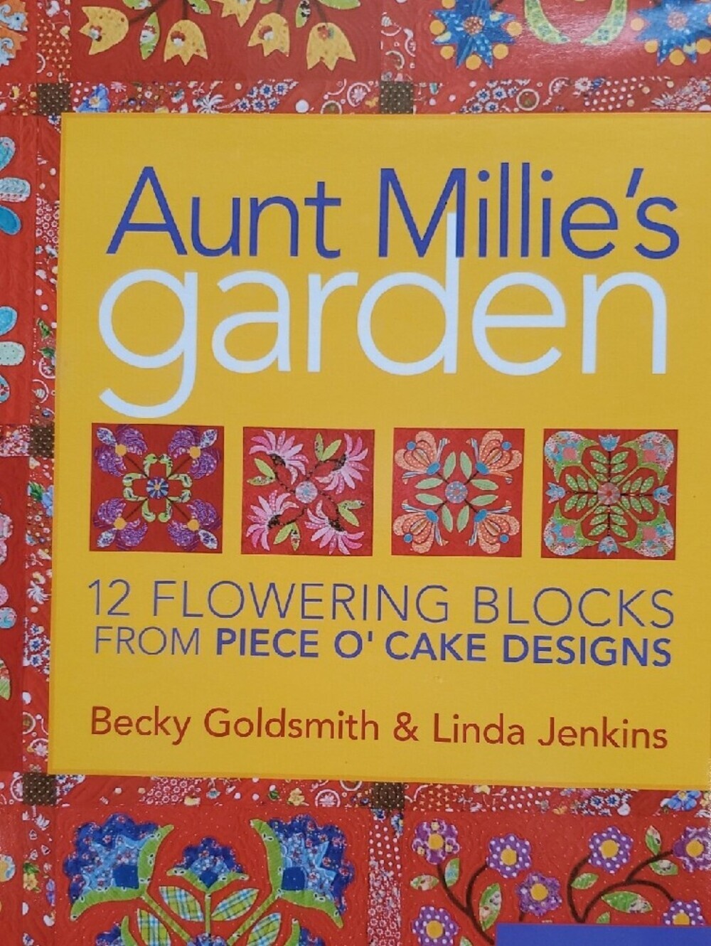 Aunt Millie's Garden Quilt Pattern Book - Red - Picture 3 of 5